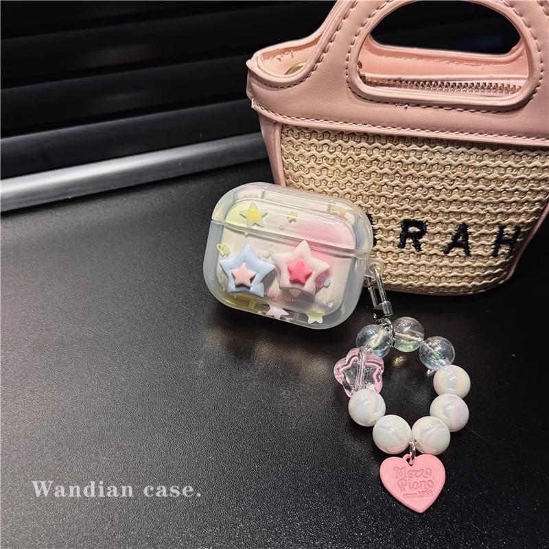 Korean three-dimensional star for AirPods 1 /1/1 generation earphone cover