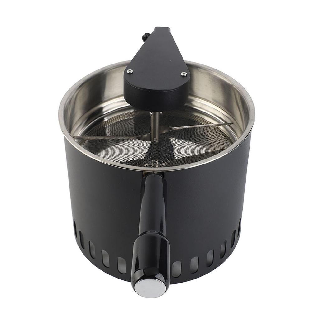 Rotating Coffee Bean Cooler Stainless Steel Filter Screen High Suction Force Electric Roasting