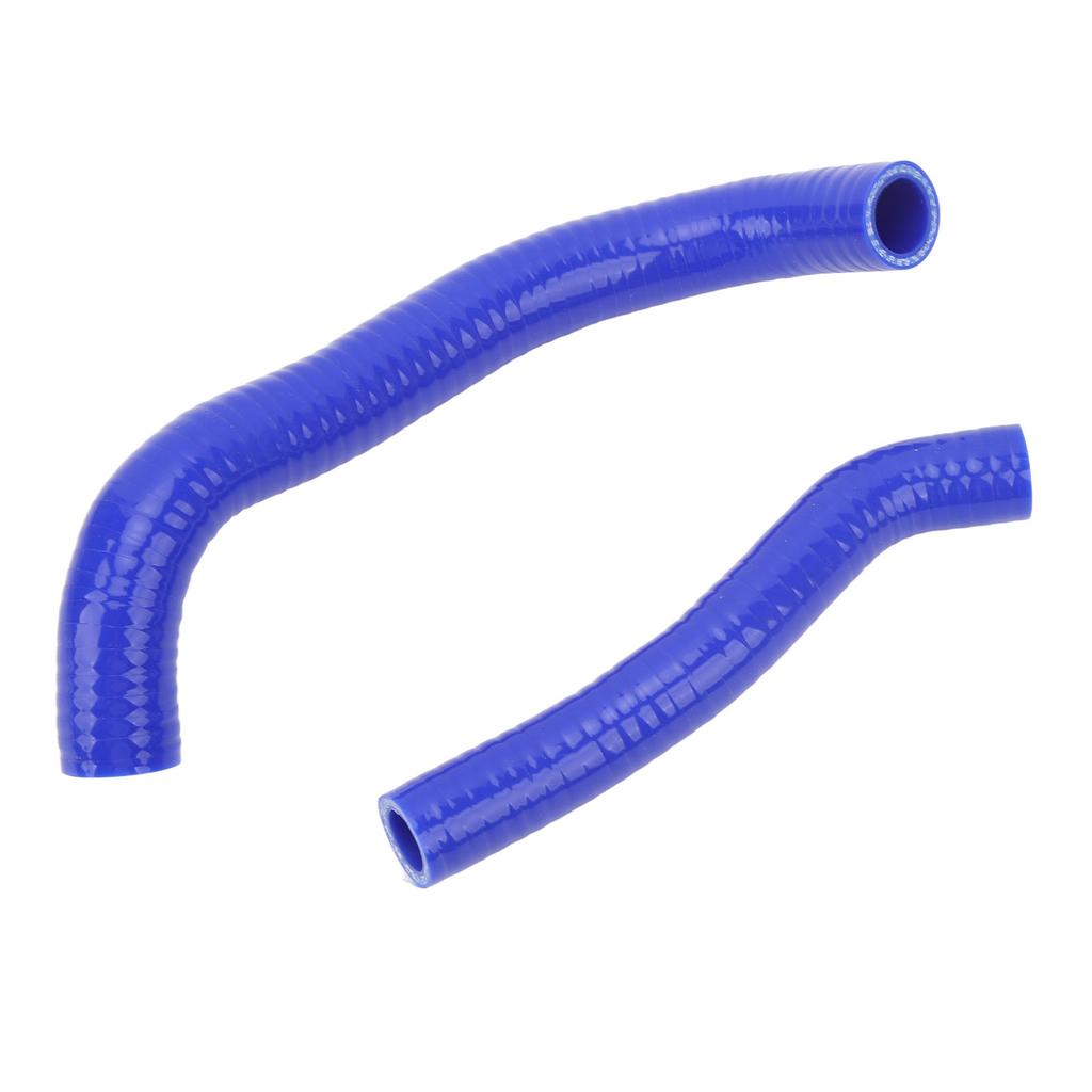 Комплект силиконовых патрубков радиатора 2 шт. Герметичный, непротекаемый, замена для Arctic Cat DVX-400 2007-2008 годов, синий