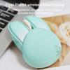 Cute Rabbit Wireless Mouse Ergonomics Cozy Grip 1200 DPI Plug-Play Wireless Mute Mouse Computer Accessories Laptop Tablet Mouse Office Supplies
