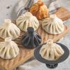 Baozi Mold DIY Pastry Dumpling Maker Pie Steamer Bun Mould Kitchen Food Grade Gadgets Baking Pastry Tool Chinese Baozi Bun Mold