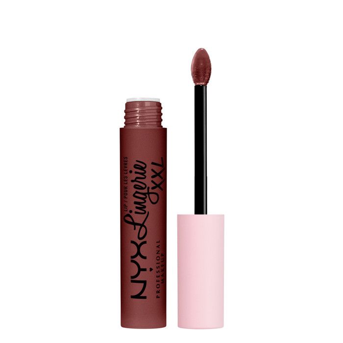 Rouge à Lèvres Liquide Mat - NYX PROFESSIONAL MAKEUP - Lip Lingerie XXL - Vegan - Longue Tenue - Teinte Deep