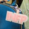 Letter MBTI Key Chain Korean Style 16 Type Personality Key Chain Non-woven Pendant  Decoration