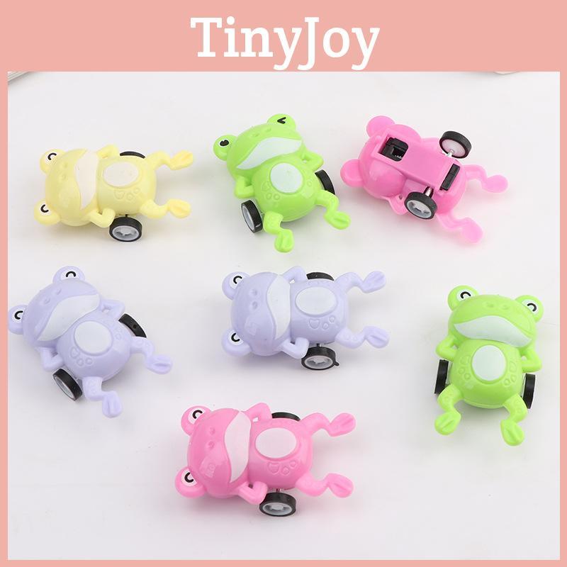 Plastic Toy Frog Push And Go Car Gift For Preschool Children