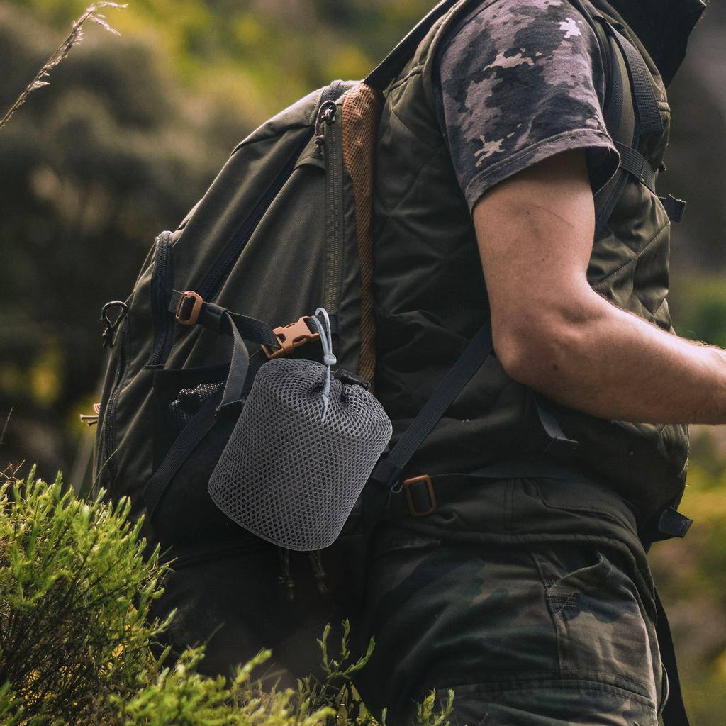 Lixada Набор посуды 300 мл/350 мл/420 мл/550 мл/650 мл/750 мл Сверхлегкая титановая чашка со складным обеденным столом