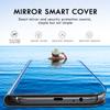 Роскошный зеркальный флип-чехол для iPhone 15 14 13 12 11 Pro Max 7 8 Plus X XS XR противоударный бронированный чехол Carcasa