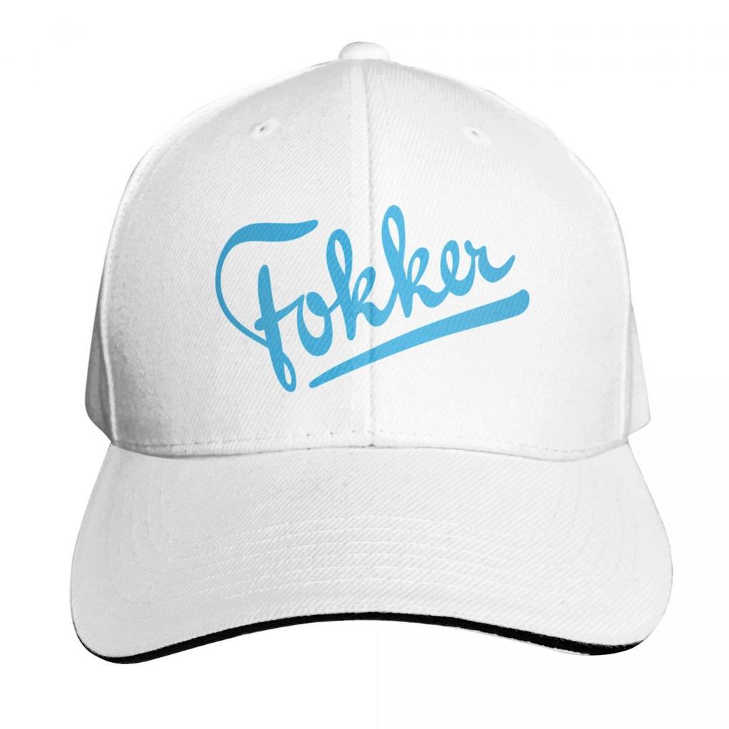 Fokker Logo Baseball Cap Hat Unisex Military Cap Unisex Hat Unisex For The Sun hats for Unisex Golf Wear Unisex Womens