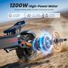 Foldable Electric Scooter iScooter iF1 45km/h Maximum Speed1200W Motor 48V 10Ah Battery Capacity 40–50 km Maximum Range