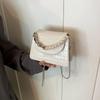 Pearl Simulated Fashion Decoration Crocodile Pattern Women Casual Square Bag
