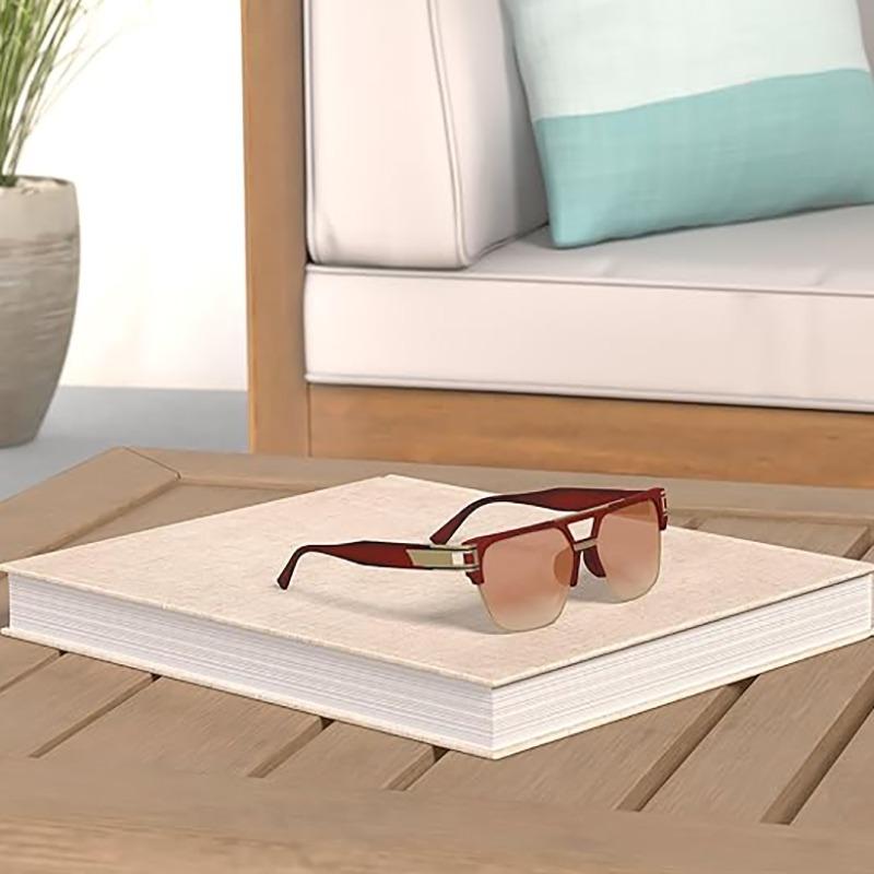 Classic Men Women Accessories Sun Glasses European and American Fashion Sunglasses Transparent Square Frame Glasses