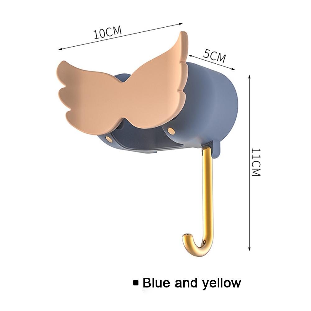 Mop Holder Strong Wall-mounted Punch-free Storage Holder With Hook Mop Clip Creative Durable Bathroom Accessories