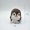 Handmade Wool Crochet Doll: Sunflower Ornament Knitting with Positive Potato Design