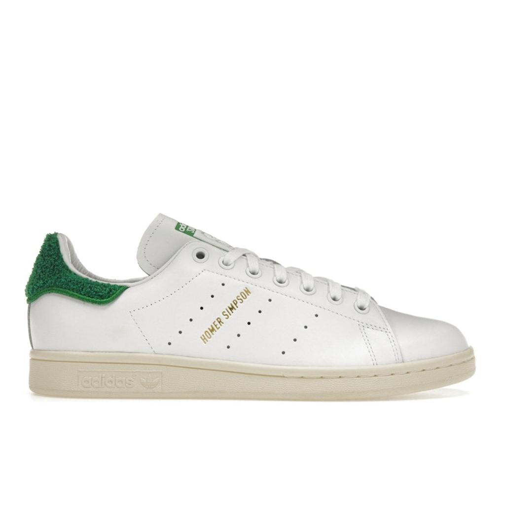 The Simpsons X Adidas Stan Smith Homer Simpson Unisex Sneakers White Cloud-White Green IE7564