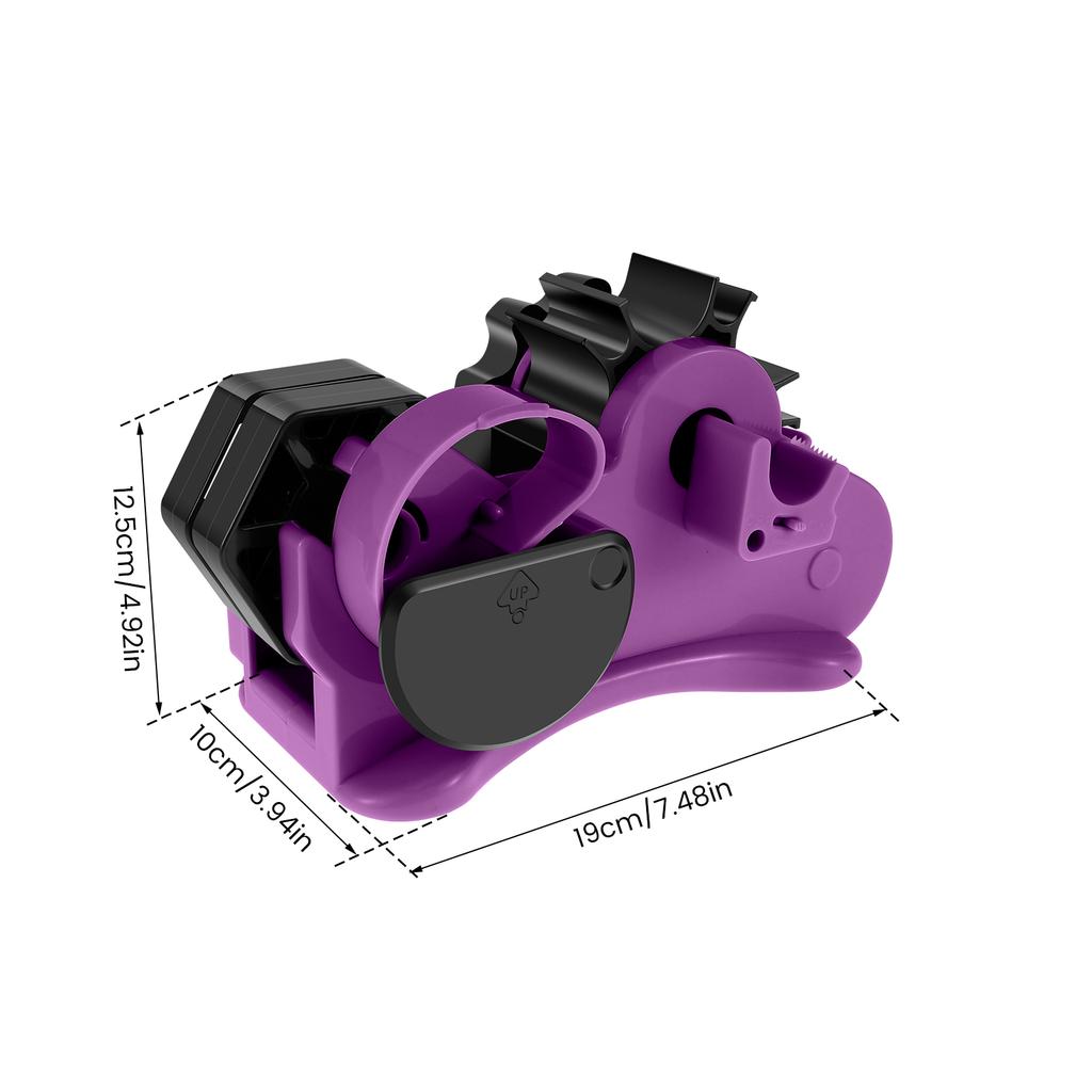 Heat Tape Dispenser Multiple Roll Cut Heat Tape Dispenser Semi-Automatic with Compartment Slots for Heat Transfer Tape
