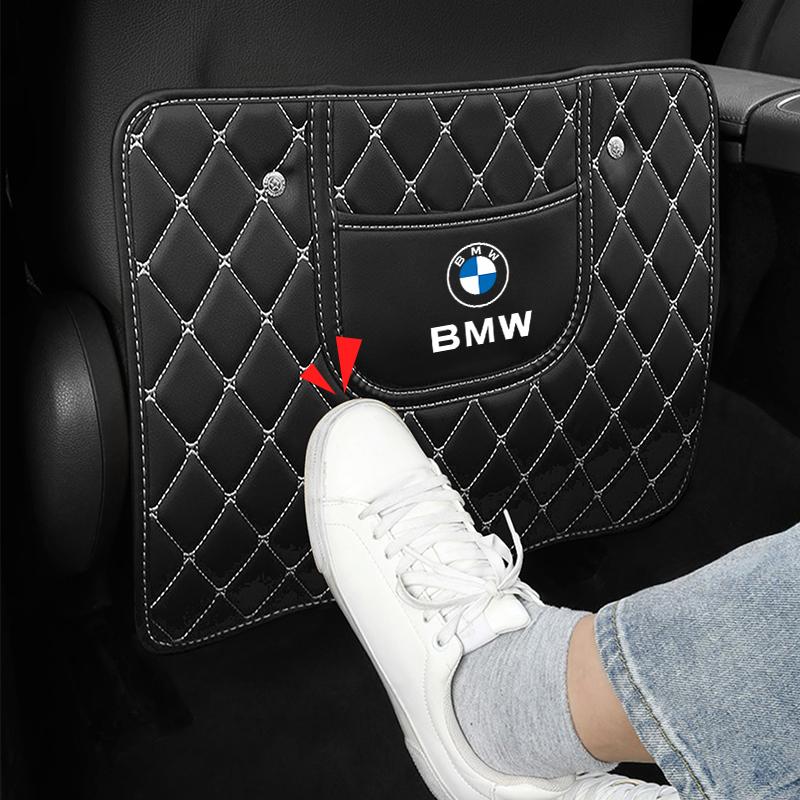 HJ5554-Car Waterproof Seat Back Protector Cover Auto Anti Mud Dirt Pads with Storage Bag for BMW E90 E60 E71 F30 F20 xksh32