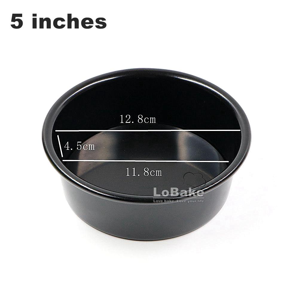 4-12 дюймов Антипригарная форма со съемным дном Круглая форма Алюминиевая форма для шифонового пирога Форма для хлеба Формы для кексов Противни Жесть DIY Выпечка