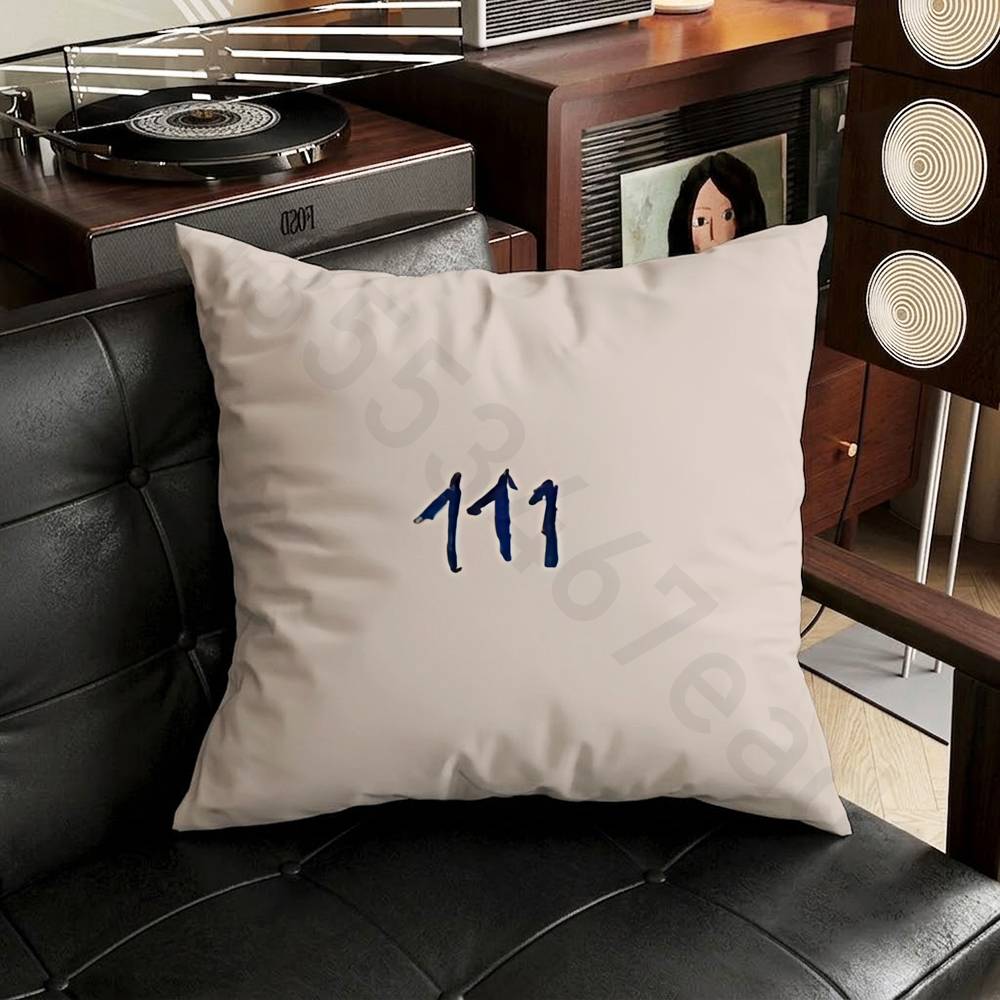 MMilo J Singer Pillow Case Sofa Living Room Bedroom Headboard Backrest Cushion Square Cushion Nap Time