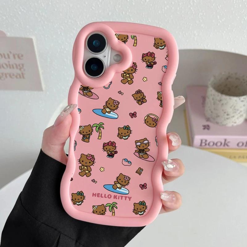 Casing For Xiaomi Redmi 14C 13C 12 13 12C 10 10C 9T A5 Note 14 12 11 13 Pro Plus 11S 10S 4G 5G Case Cover Hello Kitty Soft