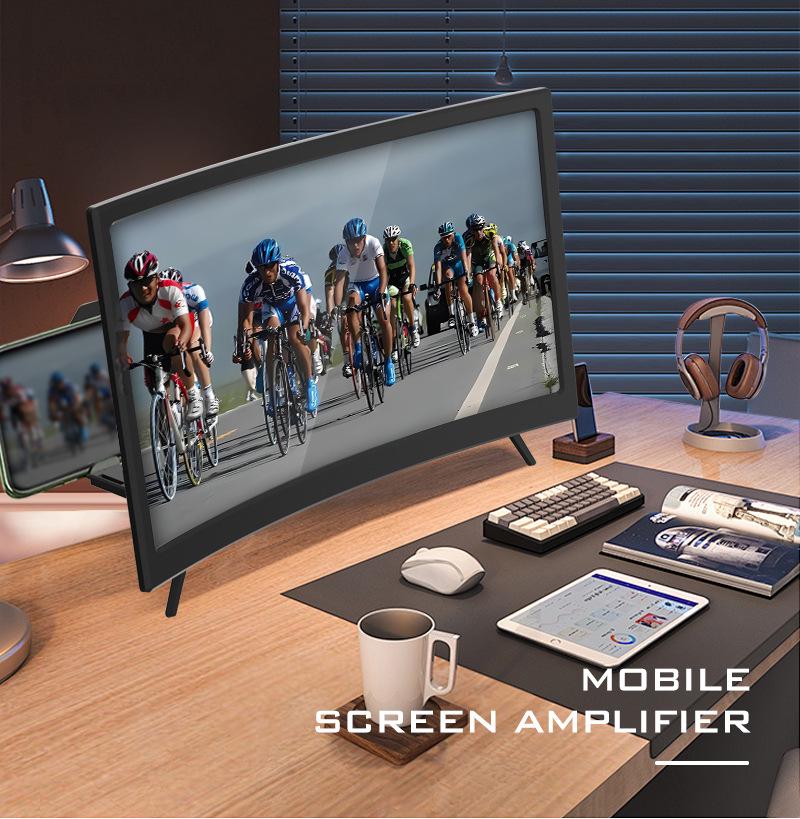 CANGLAI L6 12-дюймовый изогнутый 3D экран усилителя и лупы для мобильного телефона
