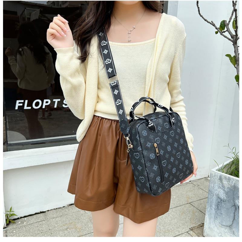 Korean Version Advanced Sense Bucket Bag Classic Handbag Women's Large Capacity Single Shoulder Crossbody Bag