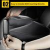 AOMSAZTO Armrest Covers For Corolla 2014- Black Console Cushion For Corolla