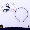 Horror Headband Halloween Decoration Scary Knife Halloween Accessories Props Halloween Party Supplies Event Party Decor