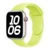 Классический сплошной силиконовый ремешок Apple для iWatch 9/Ultra – Прочный однотонный ремешок