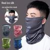 Summer Ice Silk Neck Gaiter Headband for Cycling and Outdoor Sports