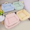 Puppy Special Sofa Kennel Winter Warm Pet Internet Celebrity Cat Nest Small Dog Dog Sleeping Mat Cushion Winter Bed