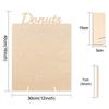 Wooden Donuts Wall Display Stand Holder - Candy Sweets Doughnut Rack For Party