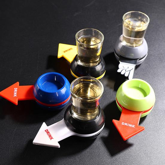 Penalty Spin Wheel Drinking Game Toy, Fun Adults Pointer Rotating Drinking Game for Bar, KTV, Family Game Night, Parties, Picnics, Camping, Gatherings