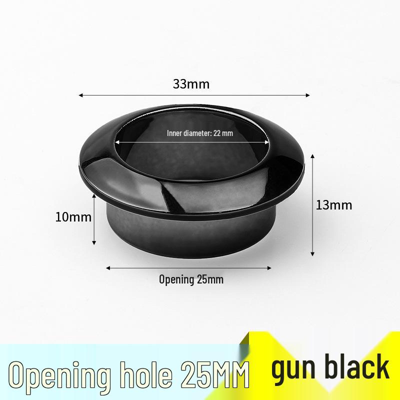 Круглая настольная крышка-заглушка для кабеля из АБС-пластика, кольцо для укладки проводов