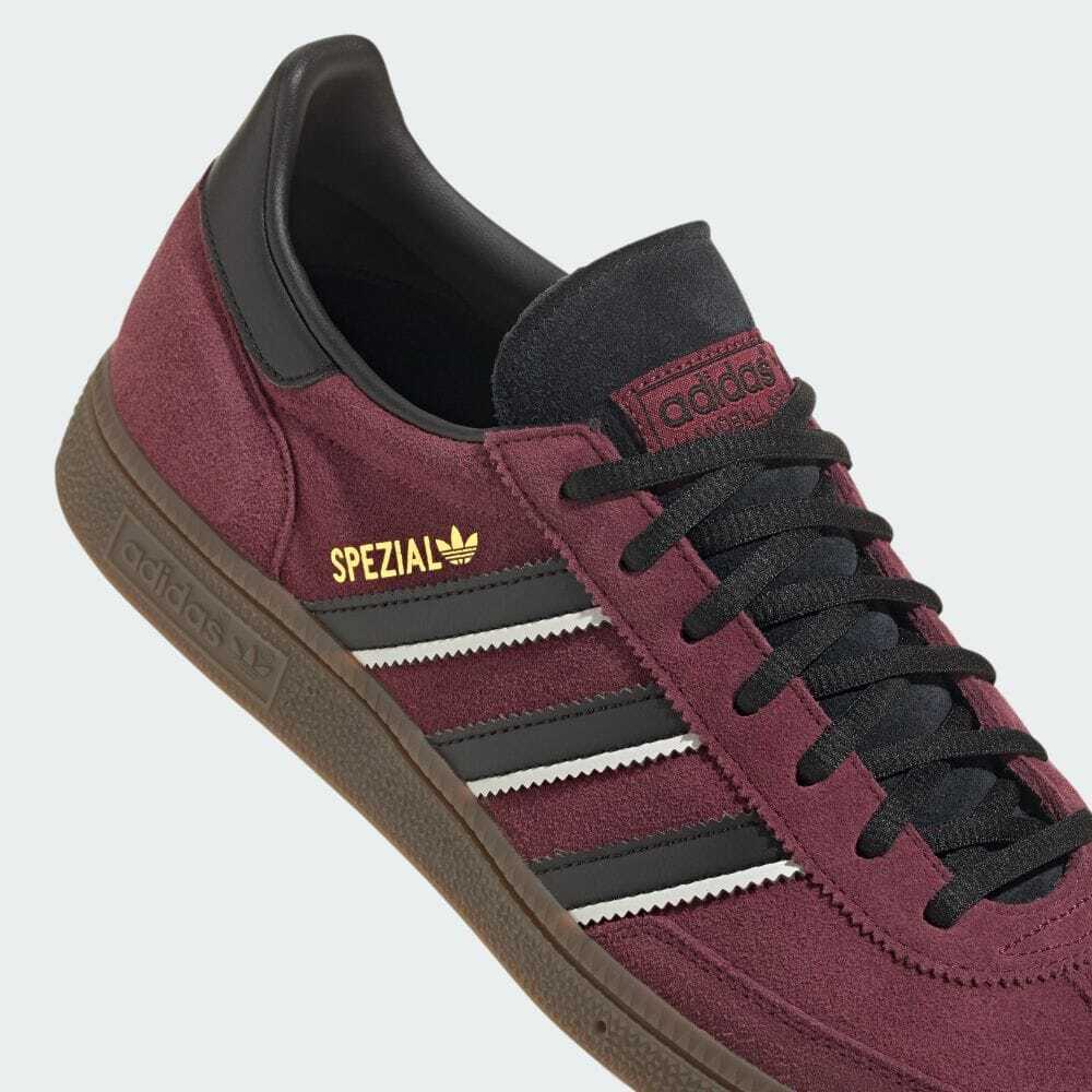 IG6184 adidas Originals Handball Spezial Бордовый Основной Черный Кристально Белый (Мужской)