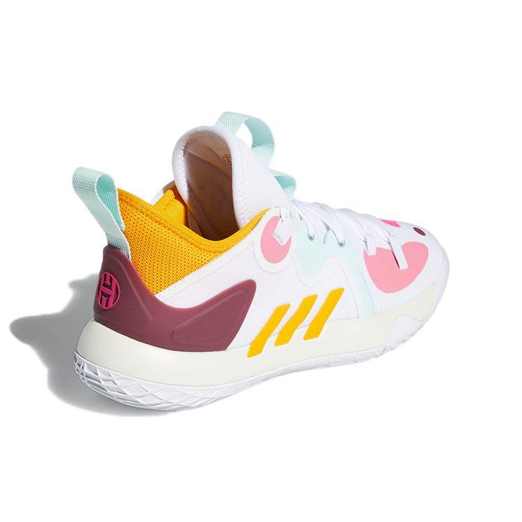 Adidas Harden Stepback 2 White Semi Solar Gold Мужские кроссовки Cloud-White Halo-Mint GV7710