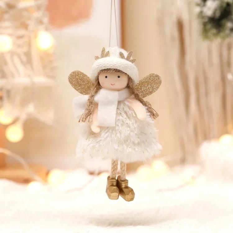 Украшение на елку Рождественская елка Подвесное украшение на елку 2026 Новый год Рождественский ангел Подвесное украшение Ангел Кукла Ангел Подвесное украшение
