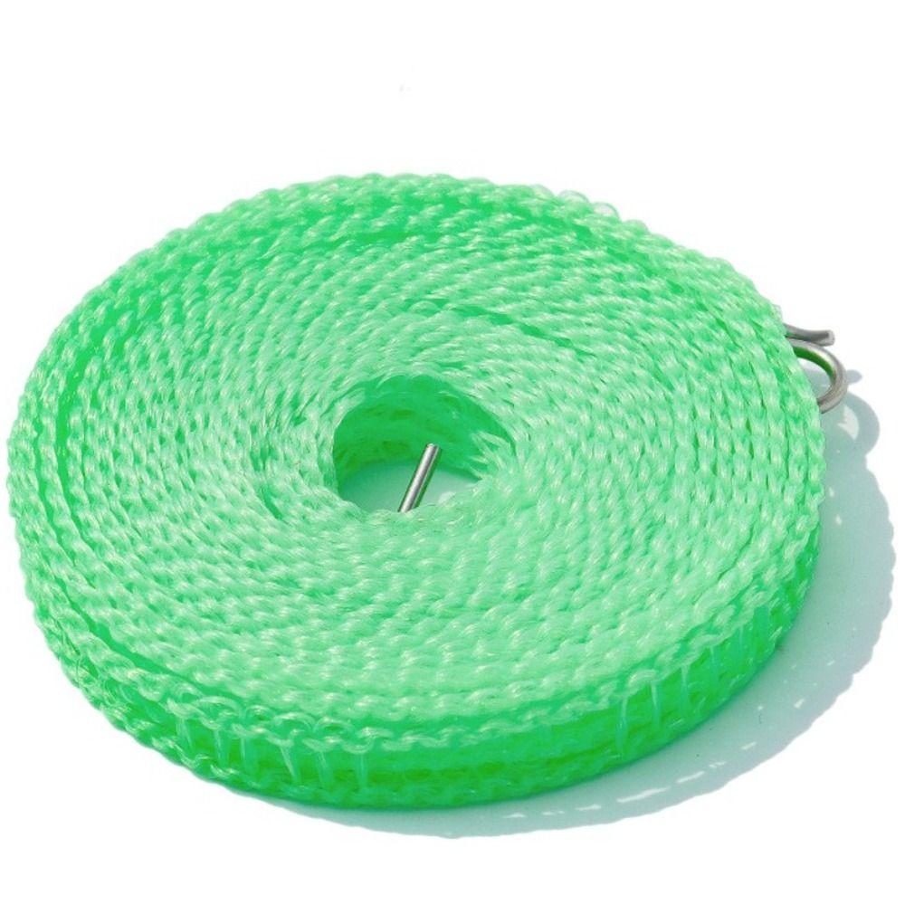 Windproof Washing Line 5m/8m/10m Camping Clothes Line Laundry Drying Travel Clothesline Backyard