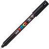 Marker - POSCA - Calibrated Tip - Black - Water-based Paint - Line Width 1-10 Mm