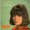 7-дюймовая пластинка GRECO Серия 16e 434801BE PHILIPS 1963 Франция Поп Б/у