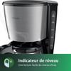 Кофеварка фильтрационная - PHILIPS - HD7462/20 - Коллекция Металл - 1.2л - 1000Вт - Нержавеющая сталь