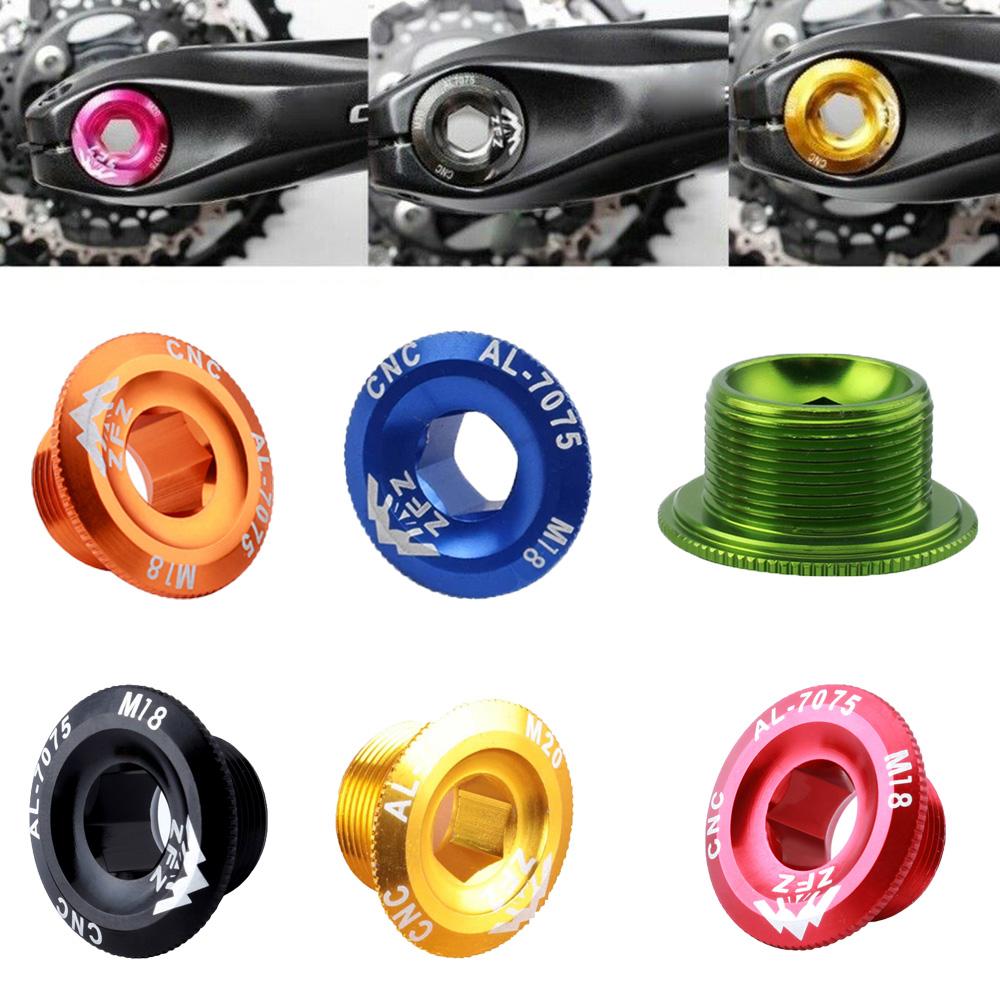 Bicycle Parts CNC Crank Bolt Cover Cap Crank Cover Bike Bottom Bracket Bolt Crank Arm Fixing Bolt