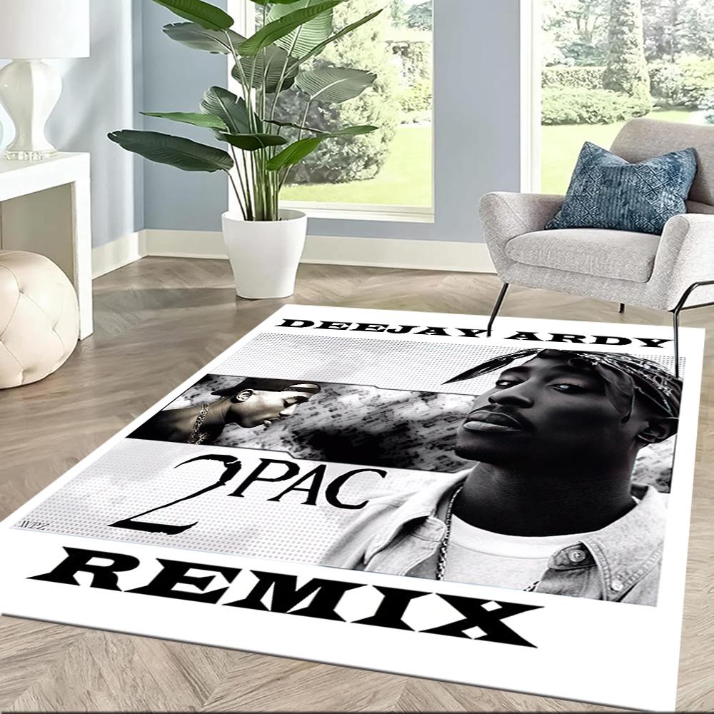 Квадратные ковры Dj Ardy Tupac Remix — отличный выбор для гостиных, спален, домашнего декора и в качестве подарков.