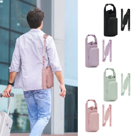 Сумка для переноски бутылки с водой с карманом для телефона 32/40 унций универсальная бутылка для воды