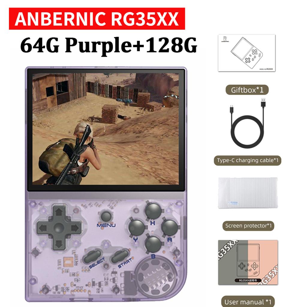 Anbernic Rg Nano Rg35xx Ретро игровая консоль Linux Система Ips Экран Портативный портативный игровой плеер Мини-консоль Подарок для ребенка