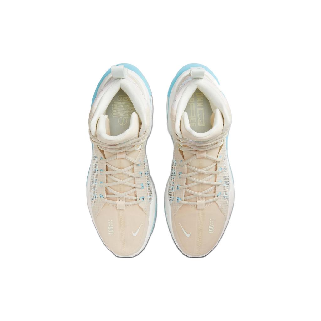 Nike Air Zoom GT Jump Avant Garden Men Sneakers Cream Pearl-White Vivid-Sky CZ9907-200