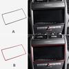 Наклейка-отделка из настоящей мягкой углеродной фибры для Mercedes Benz SLK R171 2004 2005 2006 2007 2008 2009 2010, центральная панель автомобиля