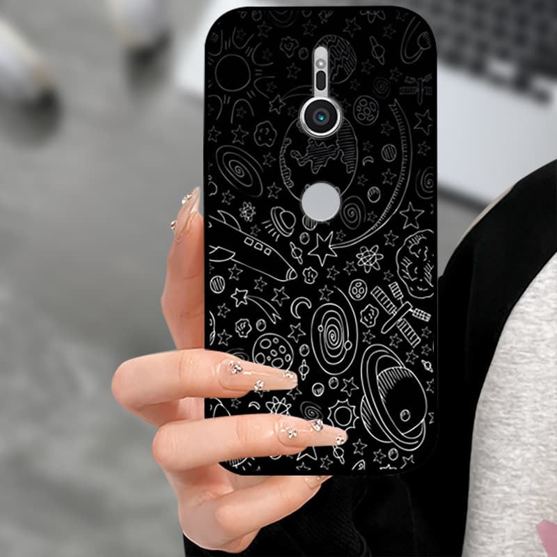 For Sony Xperia XZ2 XZ 4 2 1 Soft Silicone Black Back Shell Phone Cover For Sony XZ1 XZ2 XZ4 Funda Coque Shockproof Cases
