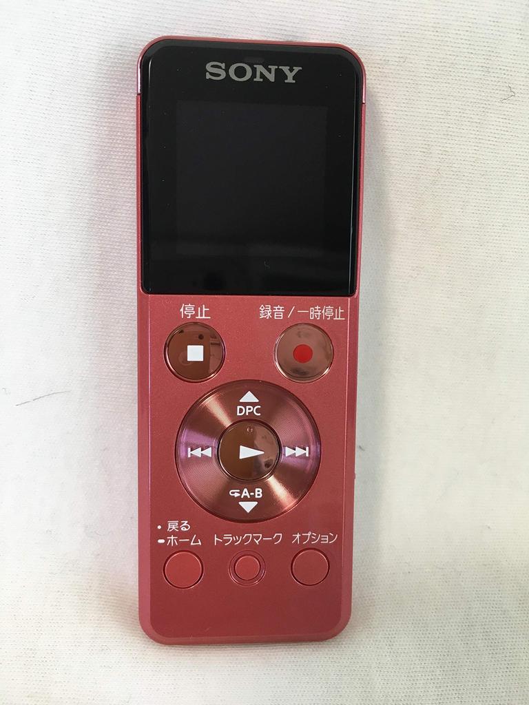 Sony Stereo IC Recorder with FM Tuner 4GB Pink ICD-UX543F/P