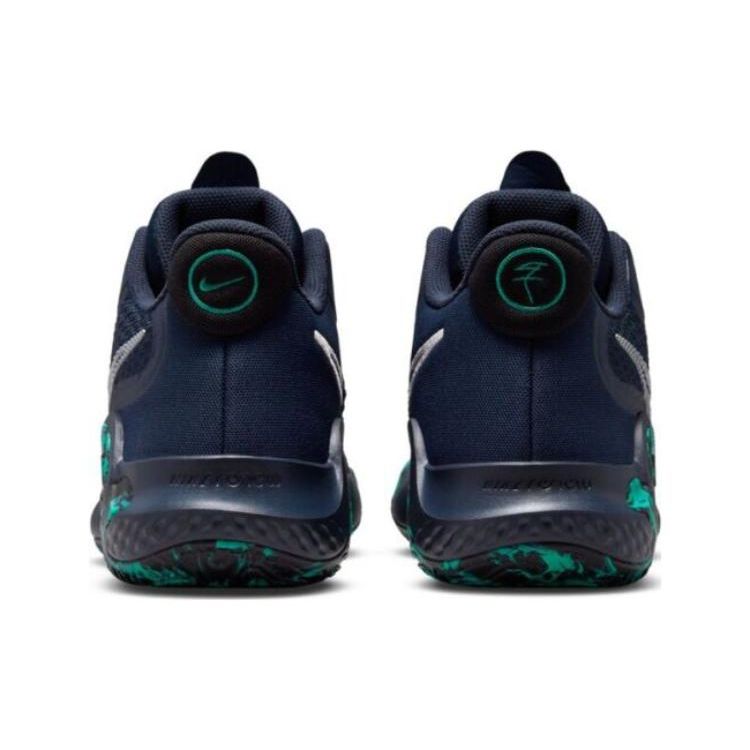 Nike KD Trey 5 IX EP Obsidian Clear Emerald Unisex Sneakers Blue Black Cool-Grey CW3402-400