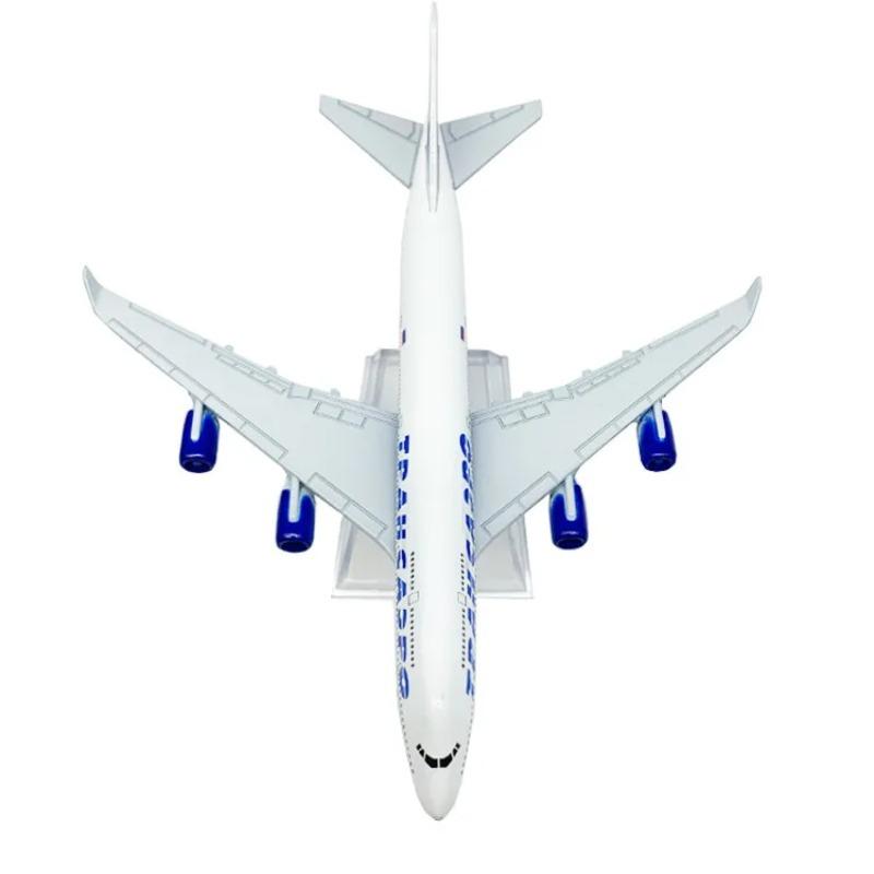 16 см Авиамодели Российский B747 Литая модель самолета для коллекции Подарок Коллекция Масштаб Сплав Металл Сувенир Хобби Самолет