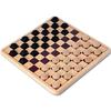 Wooden Checkers Game - Unknown Brand - 29x29 Cm - Board Game - Indoor - Mixed